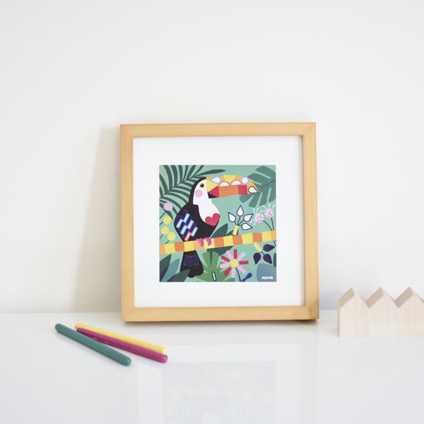 Poppik - Creative Sticker Cards Set - Tropical