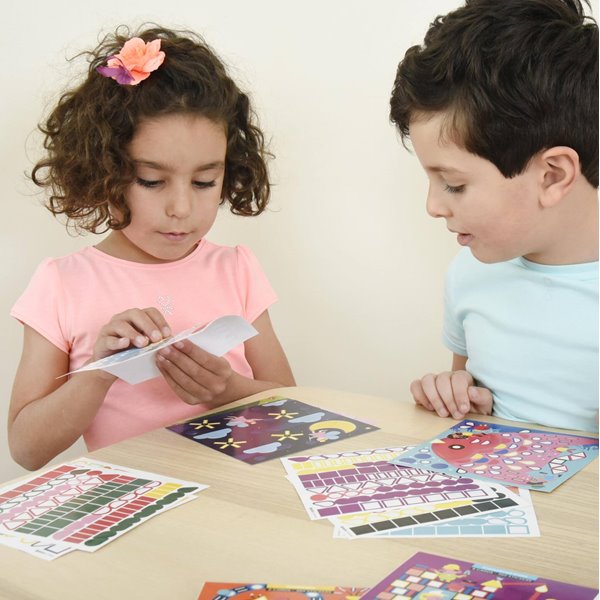 Poppik - Creative Sticker Cards Set - Animals