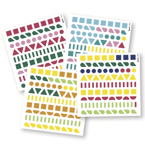 Poppik - Creative Sticker Cards Set - Fairy Magic
