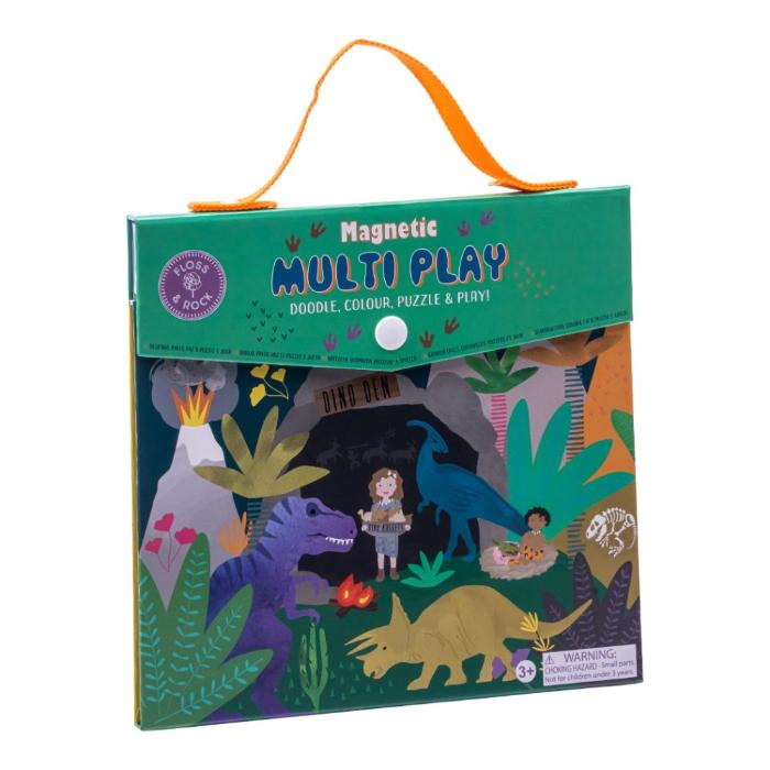 Floss & Rock - Magnetic Multiplay - Reusable Dinosaur Set