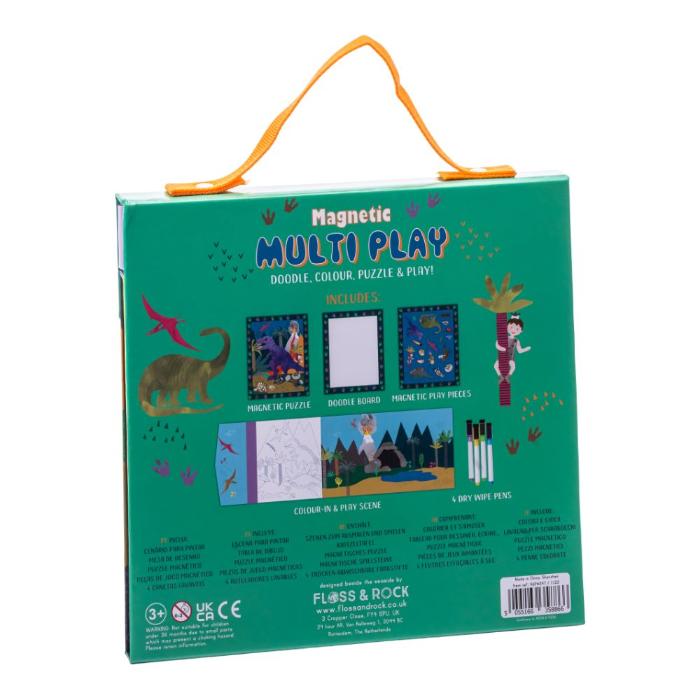 Floss & Rock - Magnetic Multiplay - Reusable Dinosaur Set