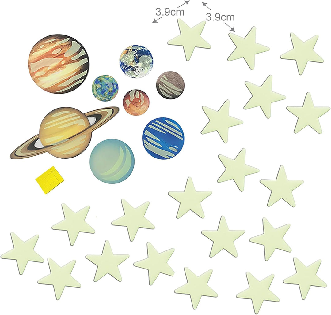 4M - Glow Planets & Nova Stars - Boxed Set of 20