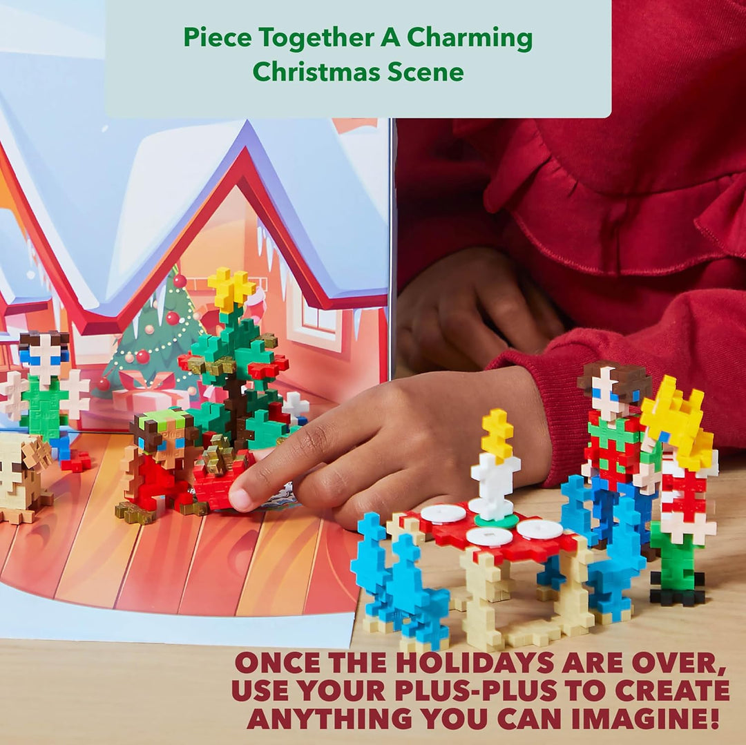 Plus-Plus - Christmas Advent Calendar - Santa's Visit (600pc)