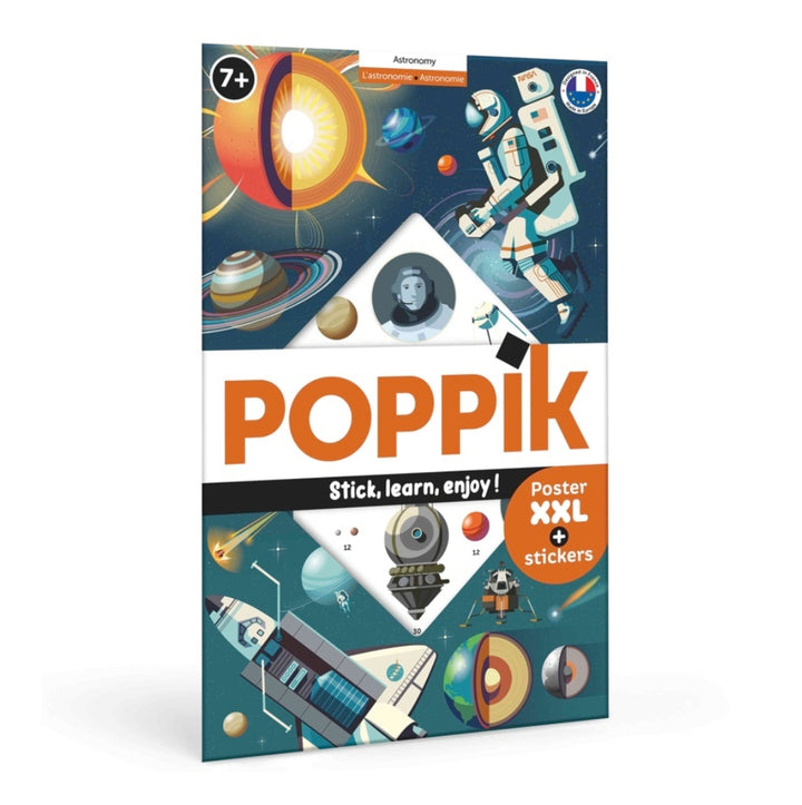 Poppik - Discovery Large Poster & Sticker Set - Astronomy