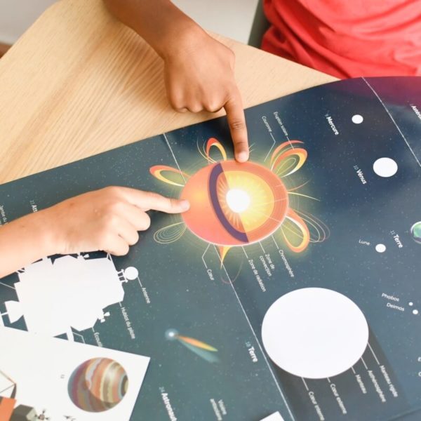 Poppik - Discovery Large Poster & Sticker Set - Astronomy