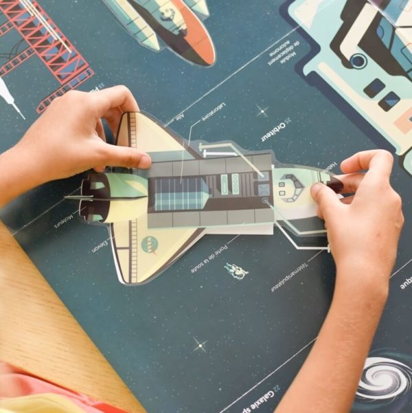 Poppik - Discovery Large Poster & Sticker Set - Astronomy