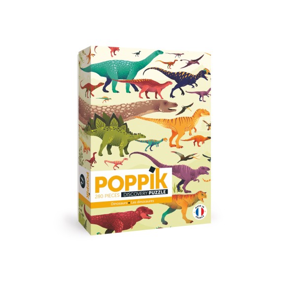 Poppik - Dinosaurs Discovery Puzzle (280pc)