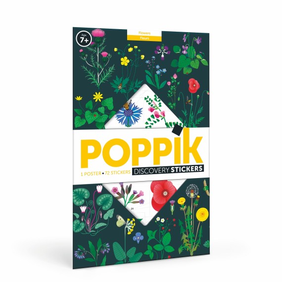 Poppik - Discovery Large Poster & Sticker Set - Botanic