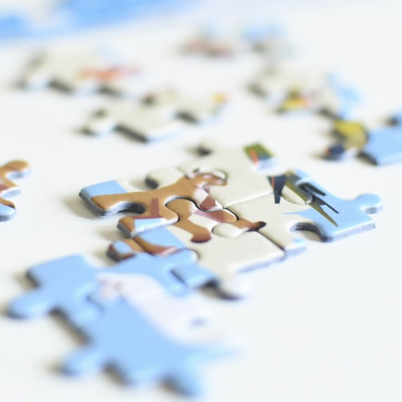 Poppik - Animals Discovery Puzzle (500pc)