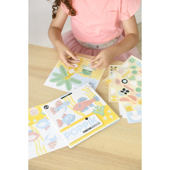 Poppik - My First Stickers & Card Set (Individual)