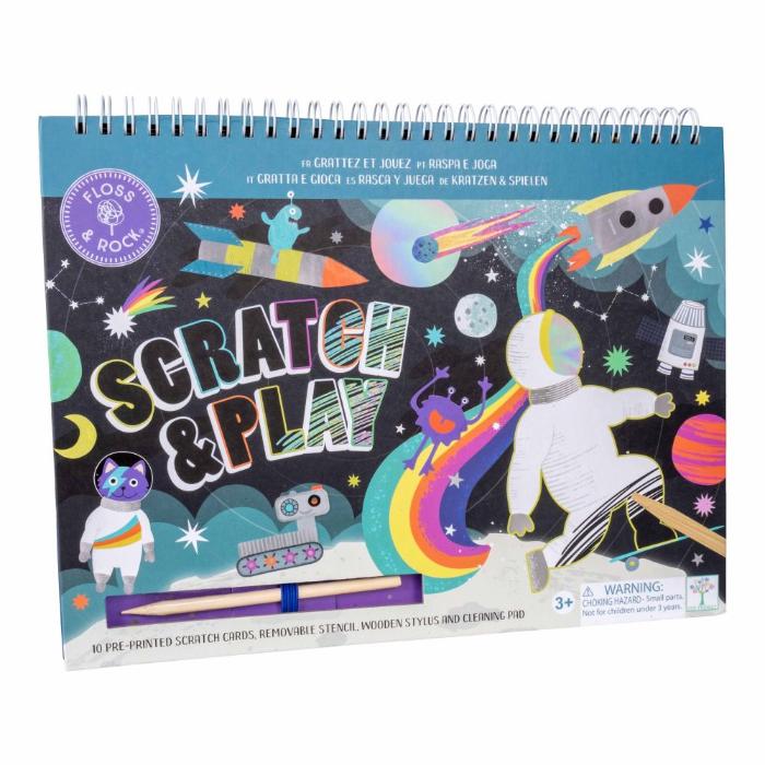 Floss & Rock - Scratch & Play - Reusable Space Set