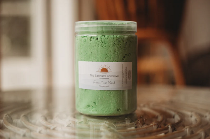 The Saltwater Collective - Fizzy Moon Sensory Sand (Individual)