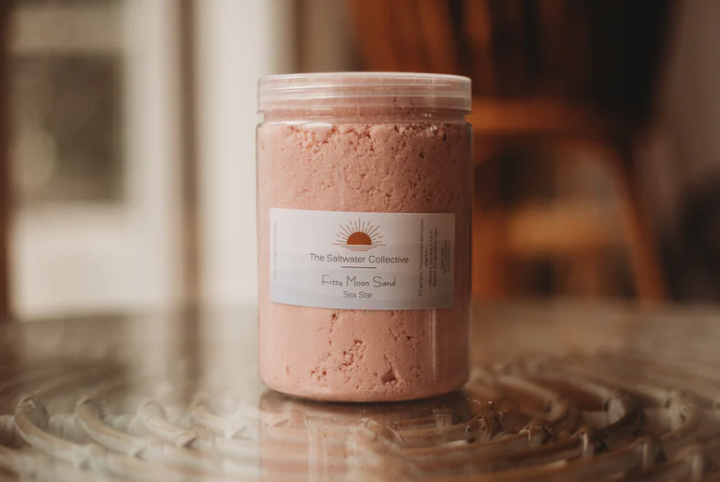 The Saltwater Collective - Fizzy Moon Sensory Sand (Individual)