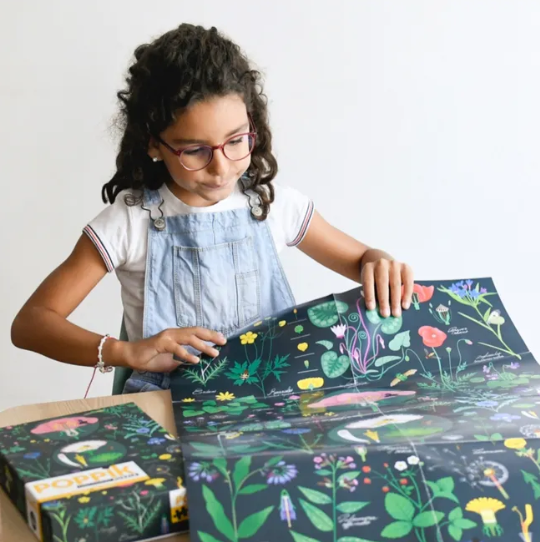 Poppik - Flowers Discovery Puzzle (1000pc)