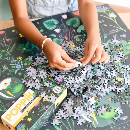 Poppik - Flowers Discovery Puzzle (1000pc)