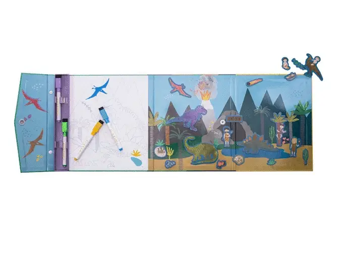 Floss & Rock - Magnetic Multiplay - Reusable Dinosaur Set