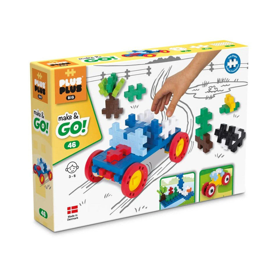 Plus-Plus BIG - Make & Go! 46pc Set