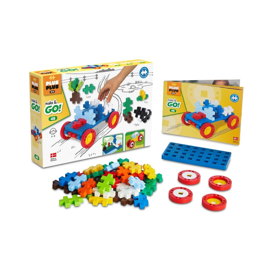 Plus-Plus BIG - Make & Go! 46pc Set