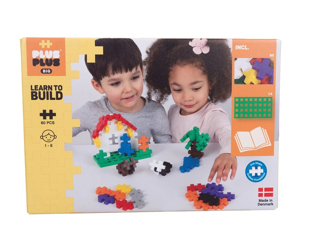 Plus-Plus BIG - Learn to Build 60pc Set