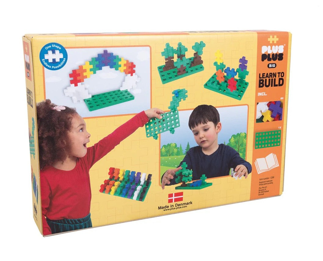 Plus-Plus BIG - Learn to Build 60pc Set