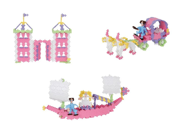 Plus-Plus - Pastel 3 in 1 Princess Set (480pc)