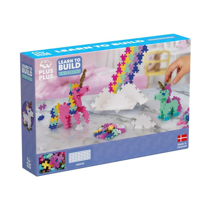 Plus-Plus - Learn to Build - Unicorns (275pc Set)