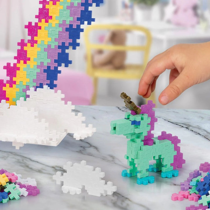 Plus-Plus - Learn to Build - Unicorns (275pc Set)