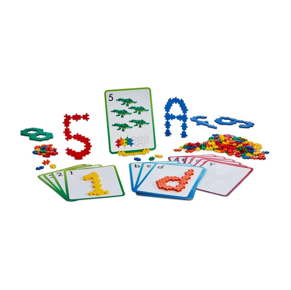 Plus-Plus - Learn to Build - ABC & 123 Educational Set