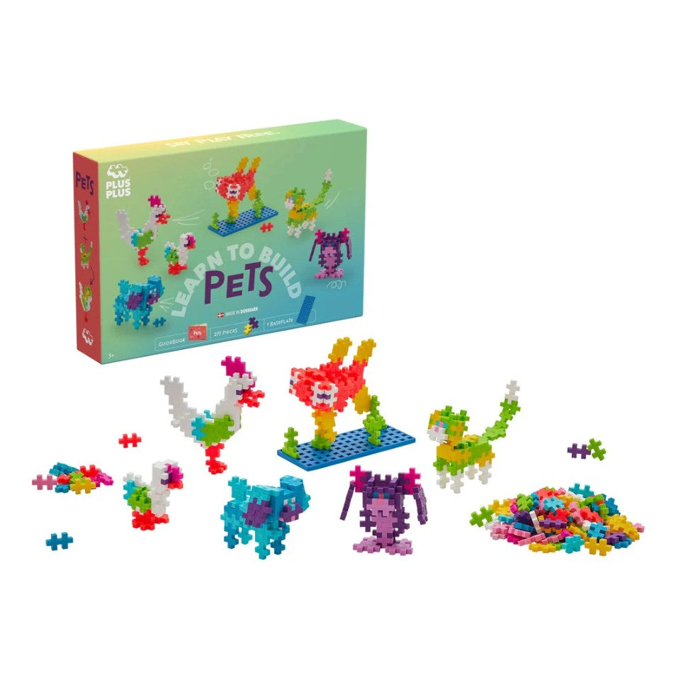 Plus-Plus - Learn to Build - Pets (270pc)