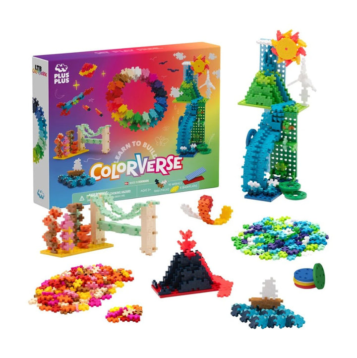 Plus-Plus - Learn to Build - Colorverse Superset (1000pc)