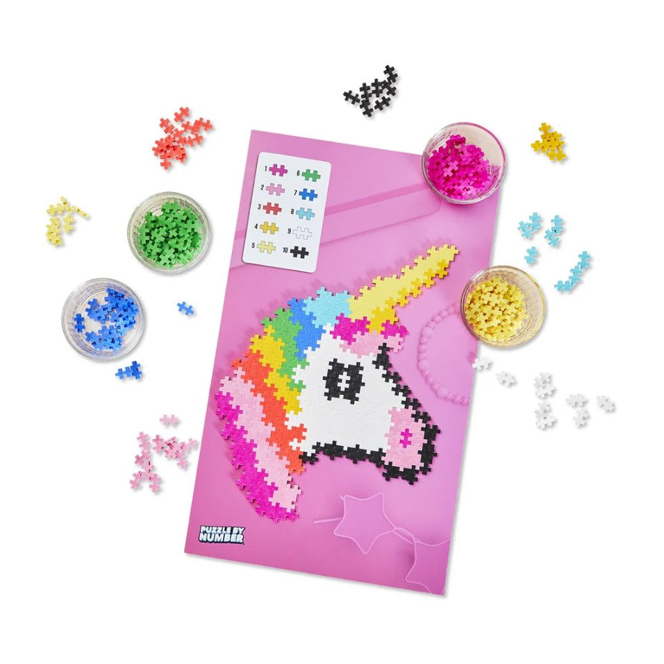 Plus-Plus - Puzzle By Number - Unicorn 250pc