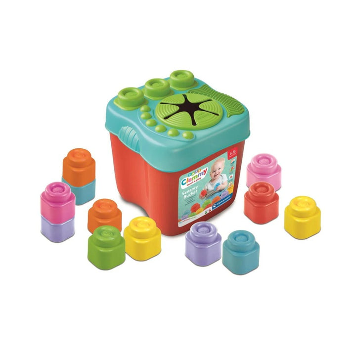 Clementoni - Soft Clemmy - Sensory Bucket (15pc Set)