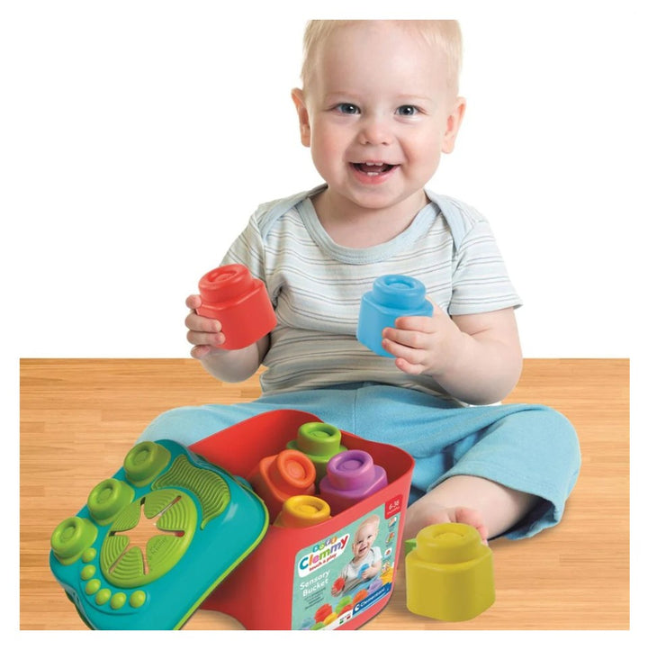 Clementoni - Soft Clemmy - Sensory Bucket (15pc Set)