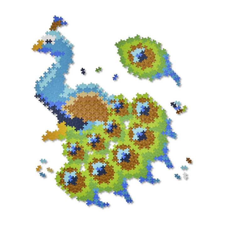 Plus-Plus - Puzzle By Number - Peacock 800pc