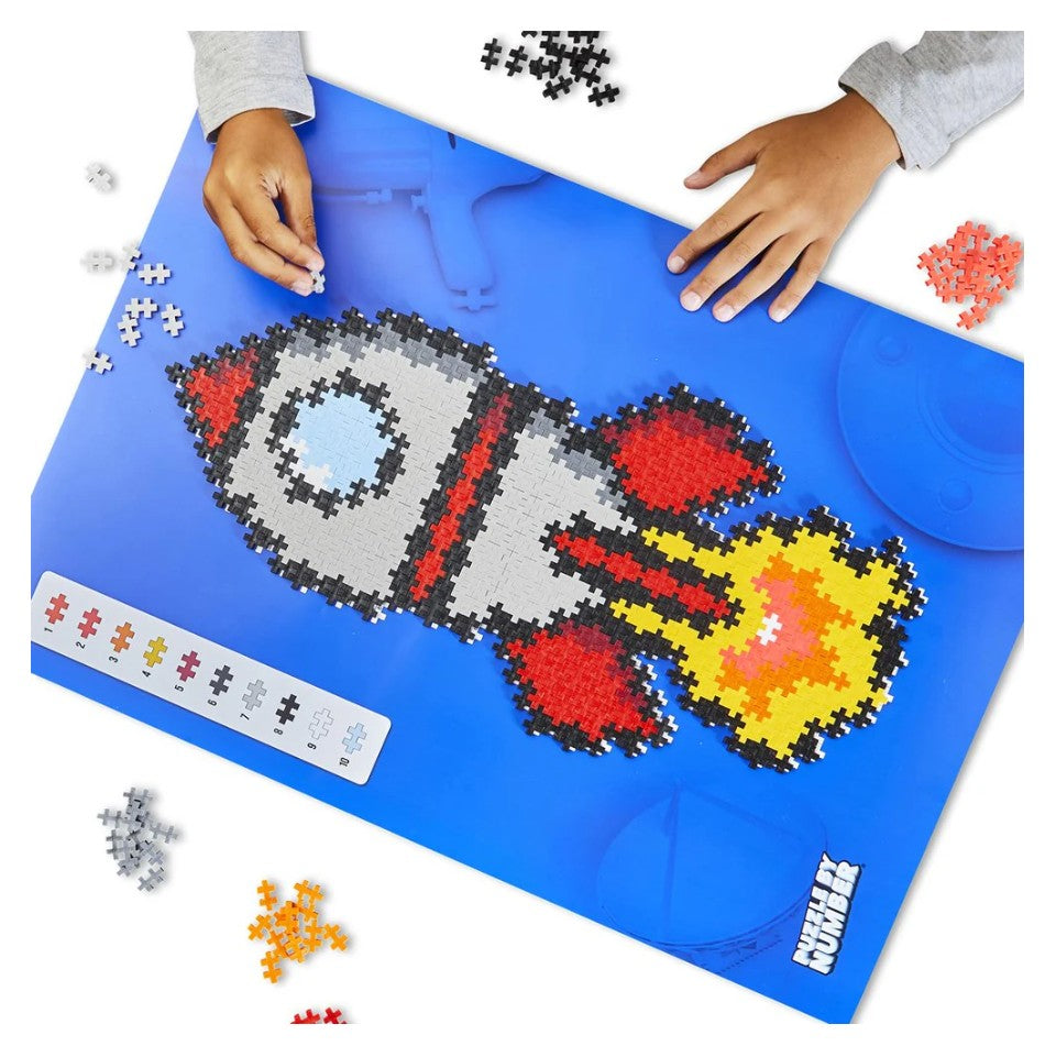 Plus-Plus - Puzzle By Number - Rocket 500pc