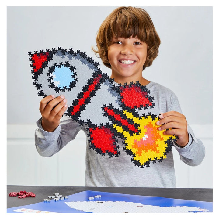 Plus-Plus - Puzzle By Number - Rocket 500pc