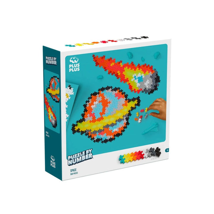 Plus-Plus - Puzzle By Number - Space 500pc