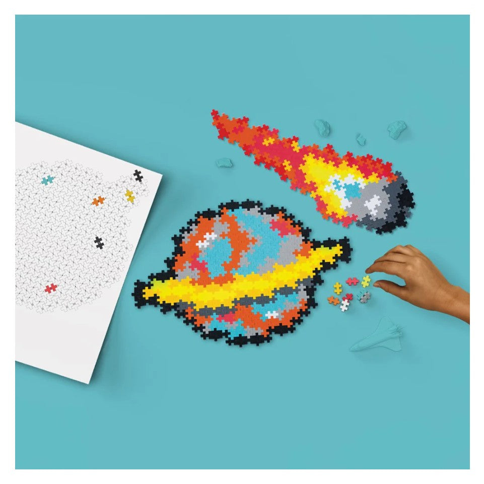 Plus-Plus - Puzzle By Number - Space 500pc