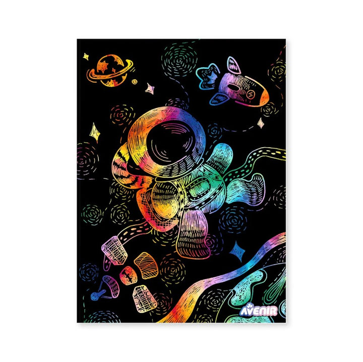 Avenir - Scratch & Stencil Set - Space