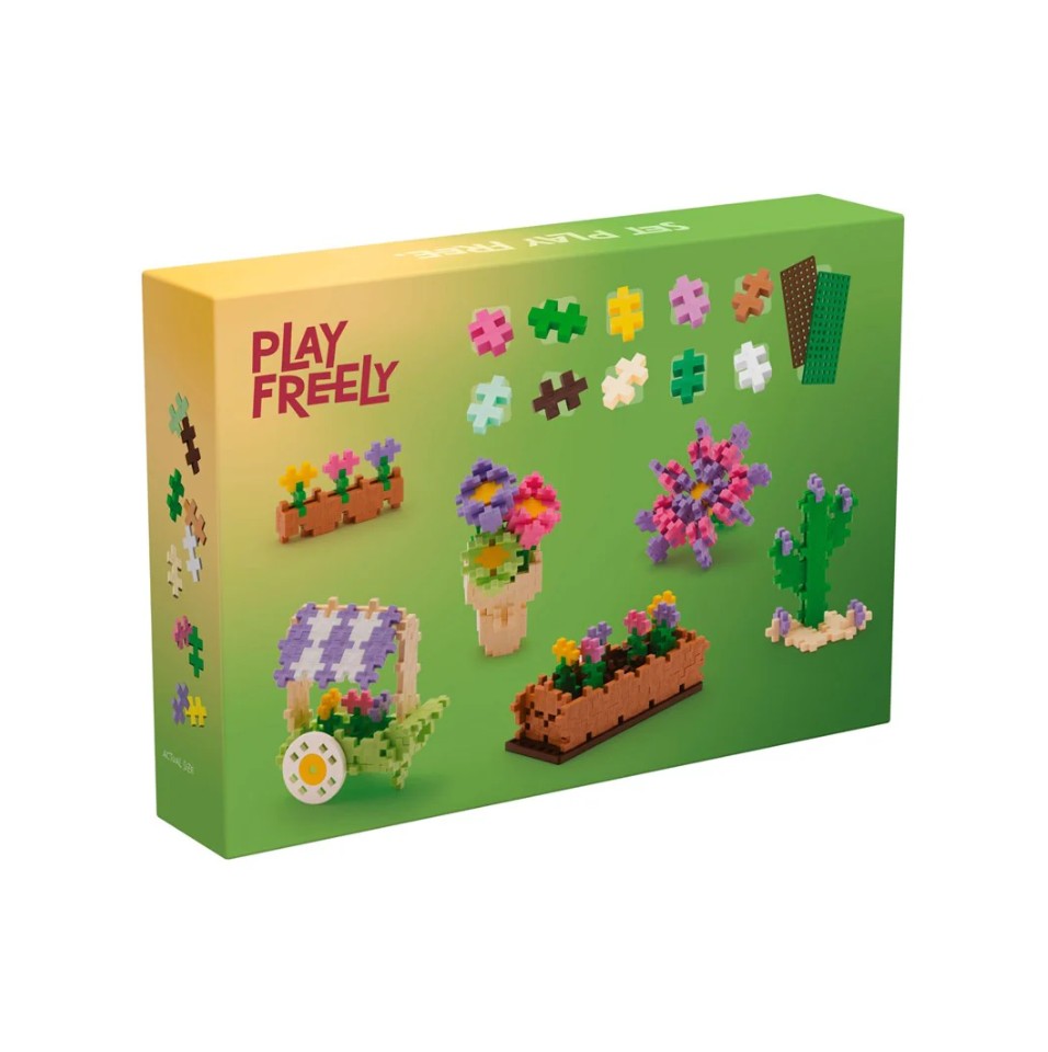 Plus-Plus - Learn to Build - Flower Shop (600pc)