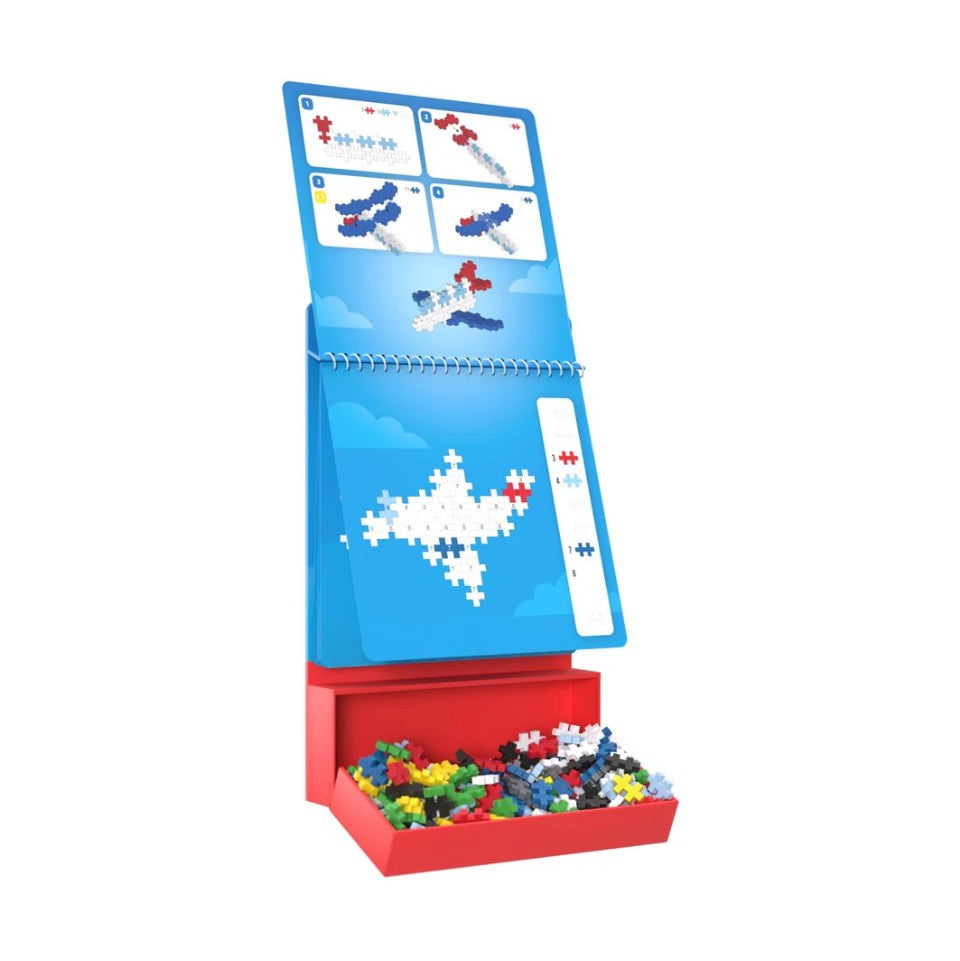 Plus-Plus - Puzzle By Number - Transportation Activity Pad