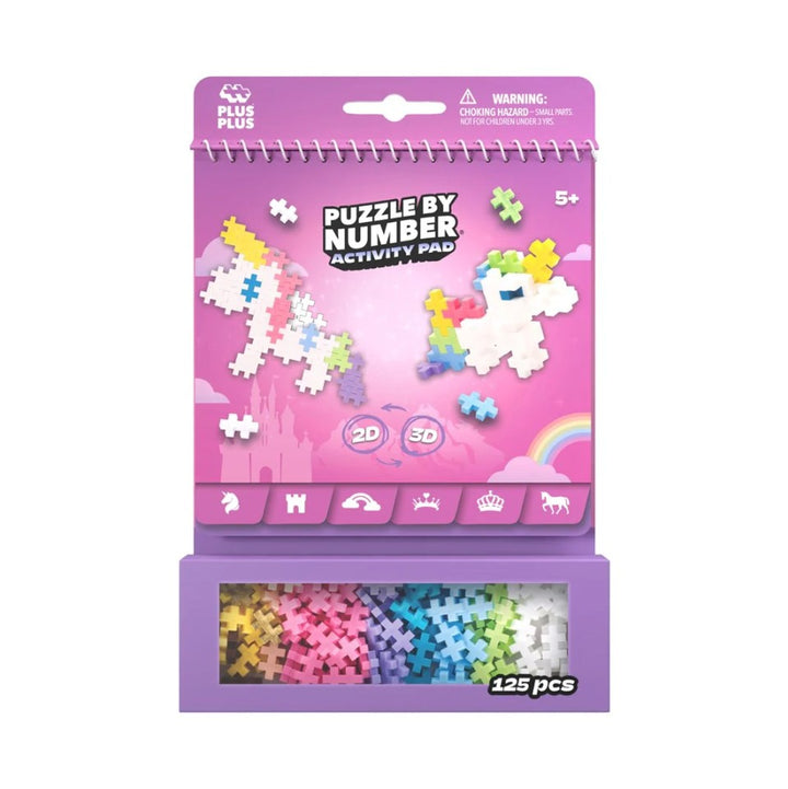 Plus-Plus - Puzzle By Number - Fairytale Activity Pad