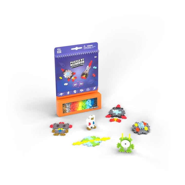 Plus-Plus - Puzzle By Number - Space Activity Pad