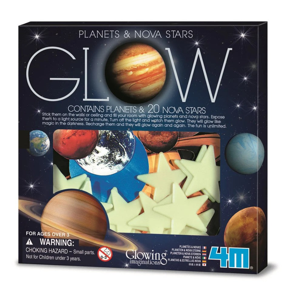 4M - Glow Planets & Nova Stars - Boxed Set of 20