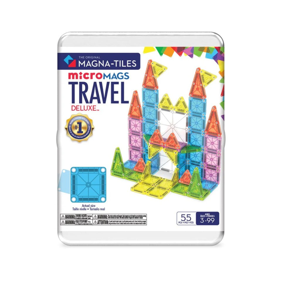 Magna-Tiles - microMAGS Travel Set Deluxe (55pc)