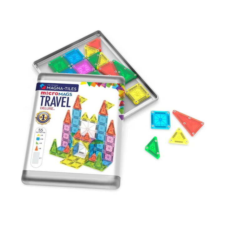 Magna-Tiles - microMAGS Travel Set Deluxe (55pc)