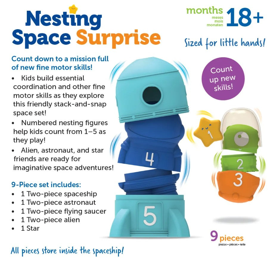 Learning Resources - Nesting Space Surprise Set
