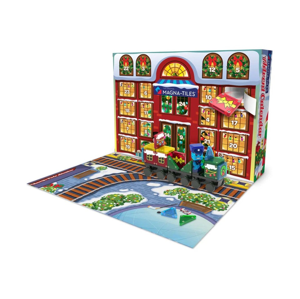 Magna-Tiles - microMAGS Christmas Advent Calendar (34pc Set)