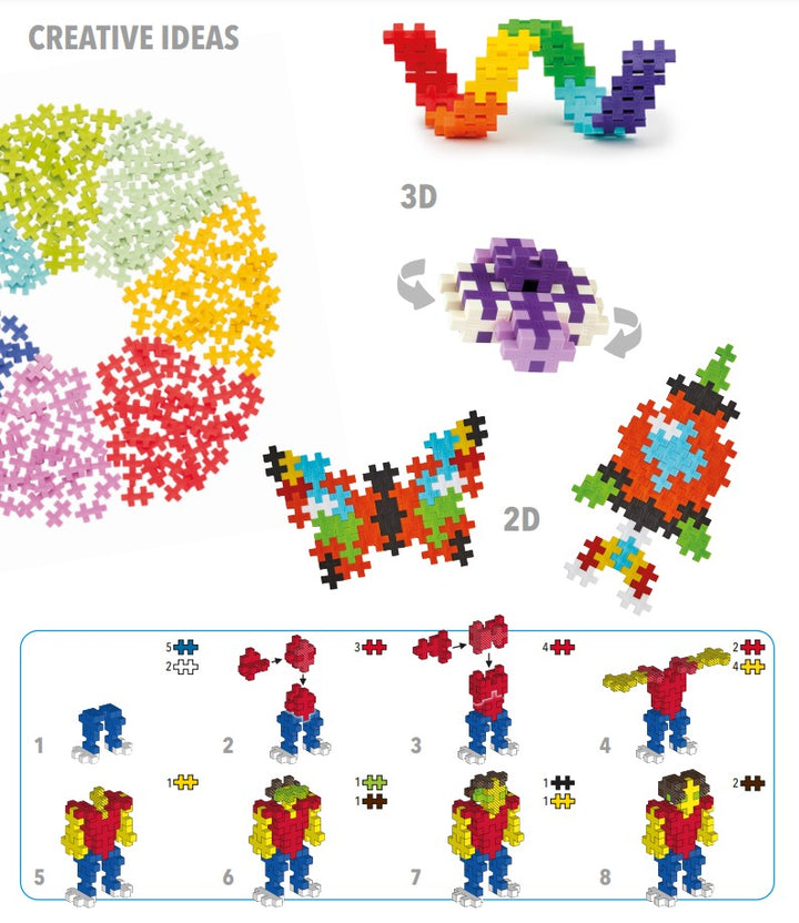 Plus-Plus - Neon Mix 100pc Tube