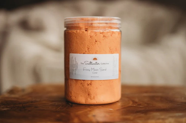 The Saltwater Collective - Fizzy Moon Sensory Sand (Individual)